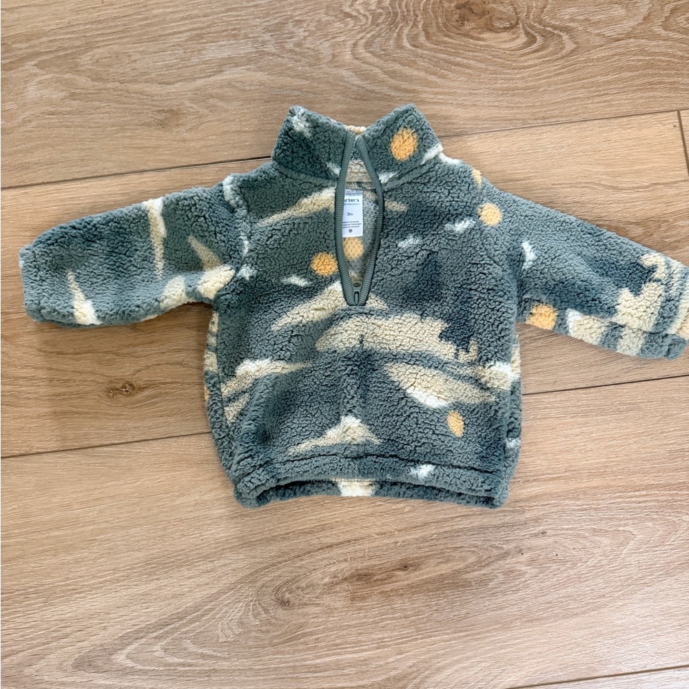 Carters Baby Sherpa Pullover Jacket